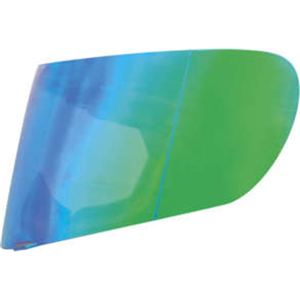 THH Helmets T810S Full Shield Mirror Green/Blue