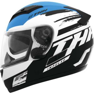 THH TS-80 Impulse Full Face Helmet Black/Blue Small