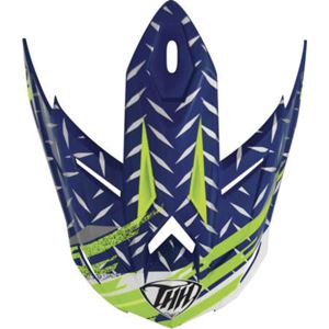 THH Helmets T710X Assault Replacement Visor Blue/Yellow