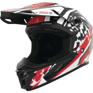 THH T710X Renegade Youth Helmet White/Red - Small