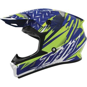 THH Helmets T710X Assault Helmet Blue/Yellow Large