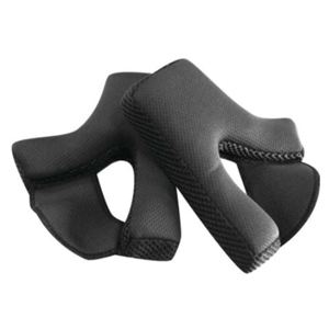 THH Helmets T710X Cheek Pads Large Black Replacement Pads