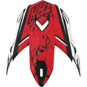 THH Helmets T710X Renegade Visor White/Red