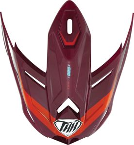 THH Helmets T710X Airtech Visor Burgundy/Blue