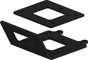 KFI Winch Mount Black Fits 18-24 Yamaha Kodiak 450 4x4