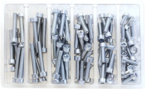 M6 Socket Head Allen Assortment Pack M6 x 16, 20, 25 & 30 mm Lengths