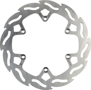 Moto-Master Flame Rear Brake Rotor 220mm For KTM, Husqvarna, GasGas - Rear 220mm fixed rotor For KTM, Husqvarna, GasGas