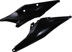 Cycra Side Number Plates Black Fits KTM