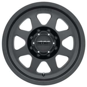 MR701 17x9 -12mm Offset 8x6.5 130.81mm CB Matte Black Wheel