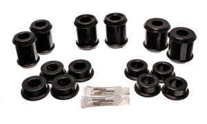 Black Rear Control Arm Bushing Set Fits 04-09 XLR/XLR-V 97-12 Corvette