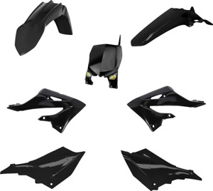 Cycra Black Plastic Kit For 22-24 Yamaha YZ125 YZ250