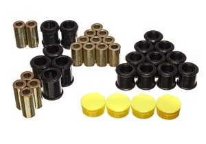 Black Rear Control Arm Bushing Set Fits 95-98 Nissan 240SX (S14)