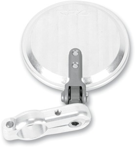 CRG Hindsight LS Bar End Mirror Silver Right-Hand