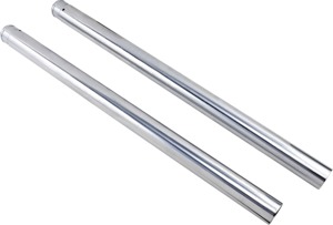 Drag Specialties Fork Tubes Chrome 41mm For Harley-Davidson Models - Chrome 41mm fork tubes For Harley-Davidson models