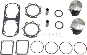 Wiseco Piston Kit with Gaskets SK1036 For Yamaha Phazer 480/485/Venture - Complete top end piston kit For Yamaha Phazer 480/485