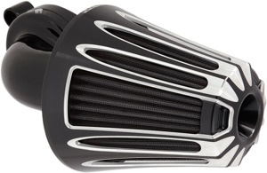 Arlen Ness Black Monster Sucker Air Cleaner Kit - Deep Cut