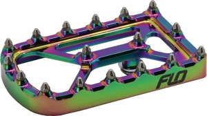 FLO Motorsports Universal Touring Brake Pedal Tip Jet Fuel - Fits OEM touring brake arms For Harley Davidson models