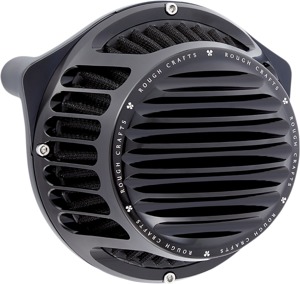 Rough Crafts Round Air Cleaner Black RC-600-011