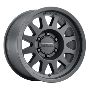 MR704 17x8.5 0mm Offset 8x170 130.81mm CB Matte Black Wheel