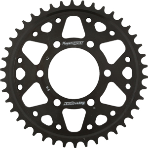Supersprox Steel Rear Sprocket 42T Black Fits Suzuki 530 Chain Models
