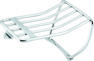 Biker's Choice Chrome Bobtail Rack Fits 2006-2012 FXST