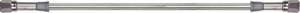 Goodridge 30in Universal Stainless Brake Line Clear-Coated - 30in stainless brake line, universal fit