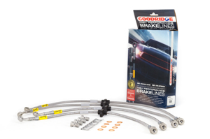 Goodridge G-STOP SS Braided Brake Line Kit Fits 2002 Acura RSX Type S
