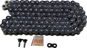 RK 530 MAX Z RX-Ring Sealed Chain 120 Link Black Chrome - RX-ring 530 chain, 120 links, Black Chrome finish