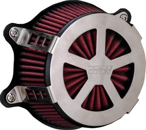 Vance & Hines VO2 Radiant V Air Intake Brushed Aluminum