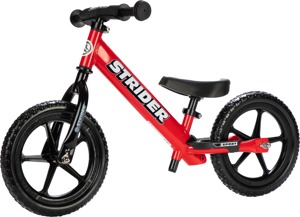 Strider 12 Sport Balance Bike Red - Red balance bike for kids ages 18 months and up