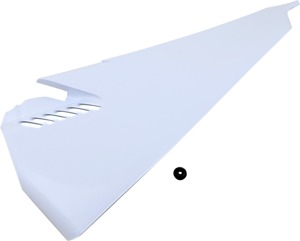 Acerbis Vented Airbox Cover White Fits 20-23 Husqvarna 150-450 TE/TC/FC/FE/FX