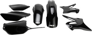 UFO Complete Body Kit Black Fits Yamaha YZ