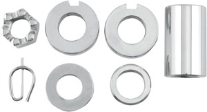 Colony Axle Nut & Spacer Kit Chrome