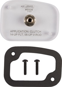 Jim's Master Cylinder Bleeding Caps Lid Kit Clutch Brake Tool For 06-17 HD Tour/V-Rod