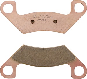 EBC R Sintered Rear Brake Pads FA742R For 18-23 Arctic Cat Wildcat XX - Rear brake pads For 18-23 Arctic Cat Wildcat XX
