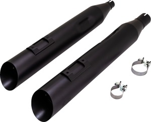 Vance & Hines Backslash 450 Slip-On Exhaust Black 4.5" Fits 17-22 Touring