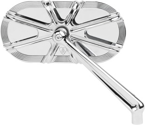 Arlen Ness 10-Gauge Right Mirror Chrome