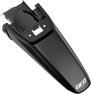 UFO MX Rear Fender Black Fits Honda