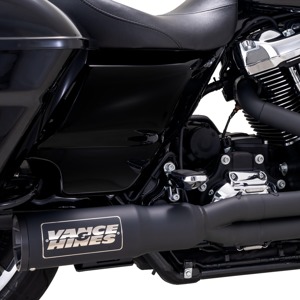 Vance & Hines HO 2-1 Black Exhaust System Fits HD Touring 17-22