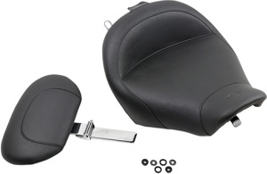 Vintage Solo with Driver Backrest and Recessed Rear Seat For 97-07 HD Road Glide