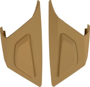Icon Elsinore Helmet Top Vent Assembly Matte Tan One Size - Top vent assembly for Icon Elsinore helmets