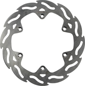Moto-Master Flame Rear Brake Rotor 220mm For Suzuki DR-Z400/Kawasaki KLX400 - Rear brake rotor 220mm For Suzuki DR-Z400, KLX400