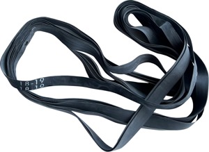 Drag Specialties Rim Strip 19in x 3/4in Center Valve Hole 10 Pack - Rim strip 19in x 3/4in, 10 pack, center valve hole