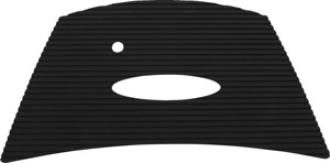 WSM Traction Mat Set Black For Yamaha WaveRunner FX/FX Cruiser/FX HO - Black traction mats for Yamaha FX, FX Cruiser, FX HO