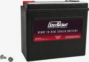 HardDrive HVT20L Factory Activated Sealed AGM Battery YTX20L/YTX20HL For Harley - YTX20L/YTX20HL AGM battery For Harley models
