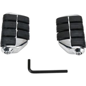 Kuryakyn Dually ISO Pegs Without Adapters Chrome (Pair)