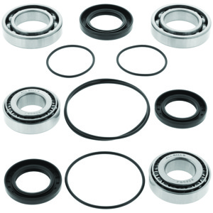 QuadBoss Front Diff Bearing & Seal Kit 93-00 KAF620A Mule 2510 - For 93-00 Kawasaki KAF620A Mule 2510 4x4