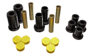Black Front Control Arm Bushing Set Fits 02-05 Dodge Ram 1500 2WD