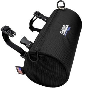 Chase Harper 10300 Barrel Bag Black - Versatile black barrel bag for motorcycles