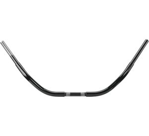 Bikini Beach 1-1/4" Fatbar Black Handlebars TBW by Biker's Choice